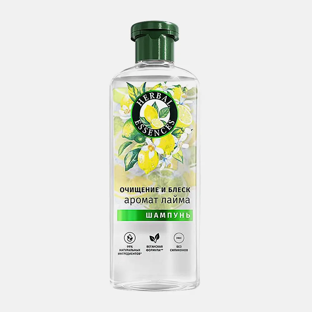 Шампунь с ароматом лайма Herbal Essences 350мл