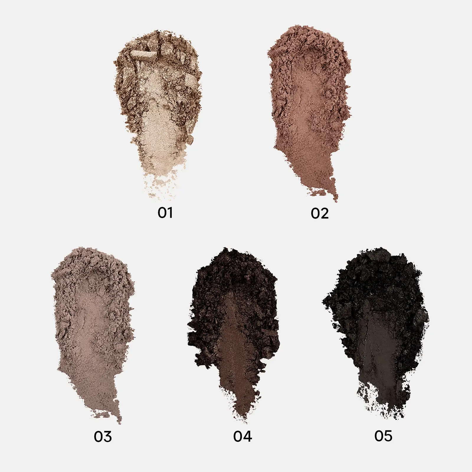 Палетка теней для век Colors Pearl&Stone Divage