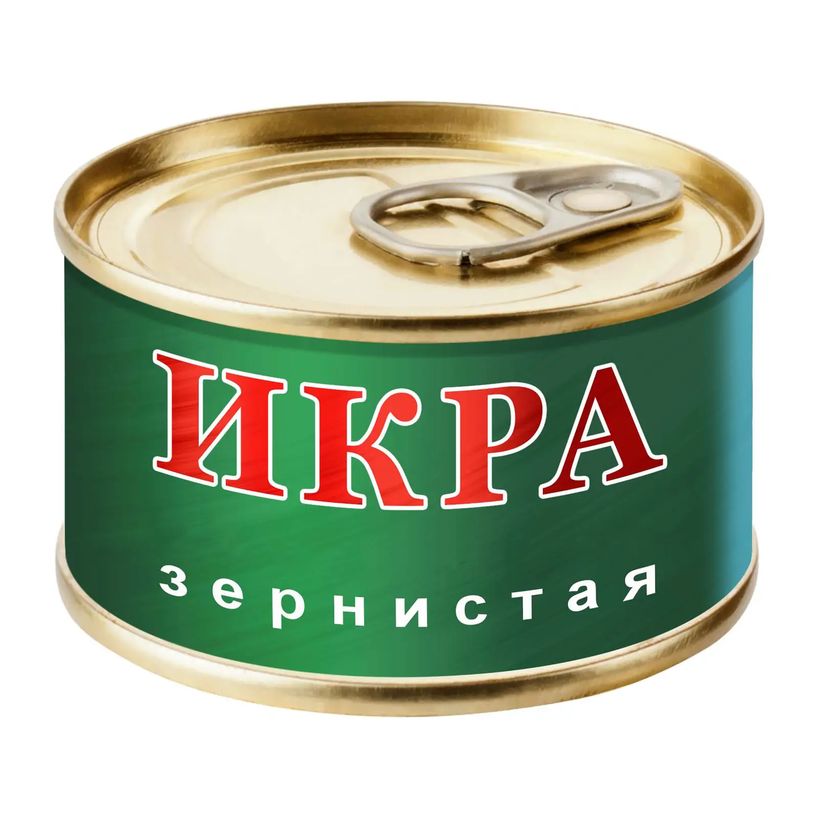 Изображение товара Икра красная горбуши 95г в жестяной банке - свежий деликатес для праздничных блюд