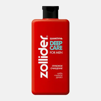 Шампунь Глубокое очищение волос и кожи головы Deep Care Zollider 370мл