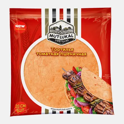 Тортилья с томатом Mutlukal Tortillas 250г