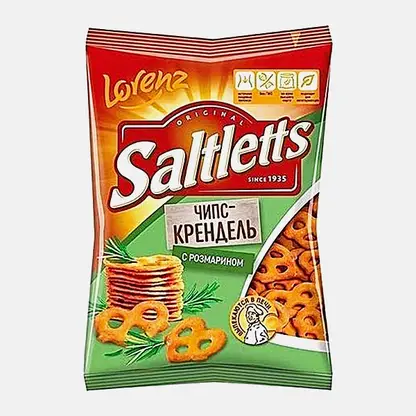 Крендель хрустящий с розмарином Saltletts 70г