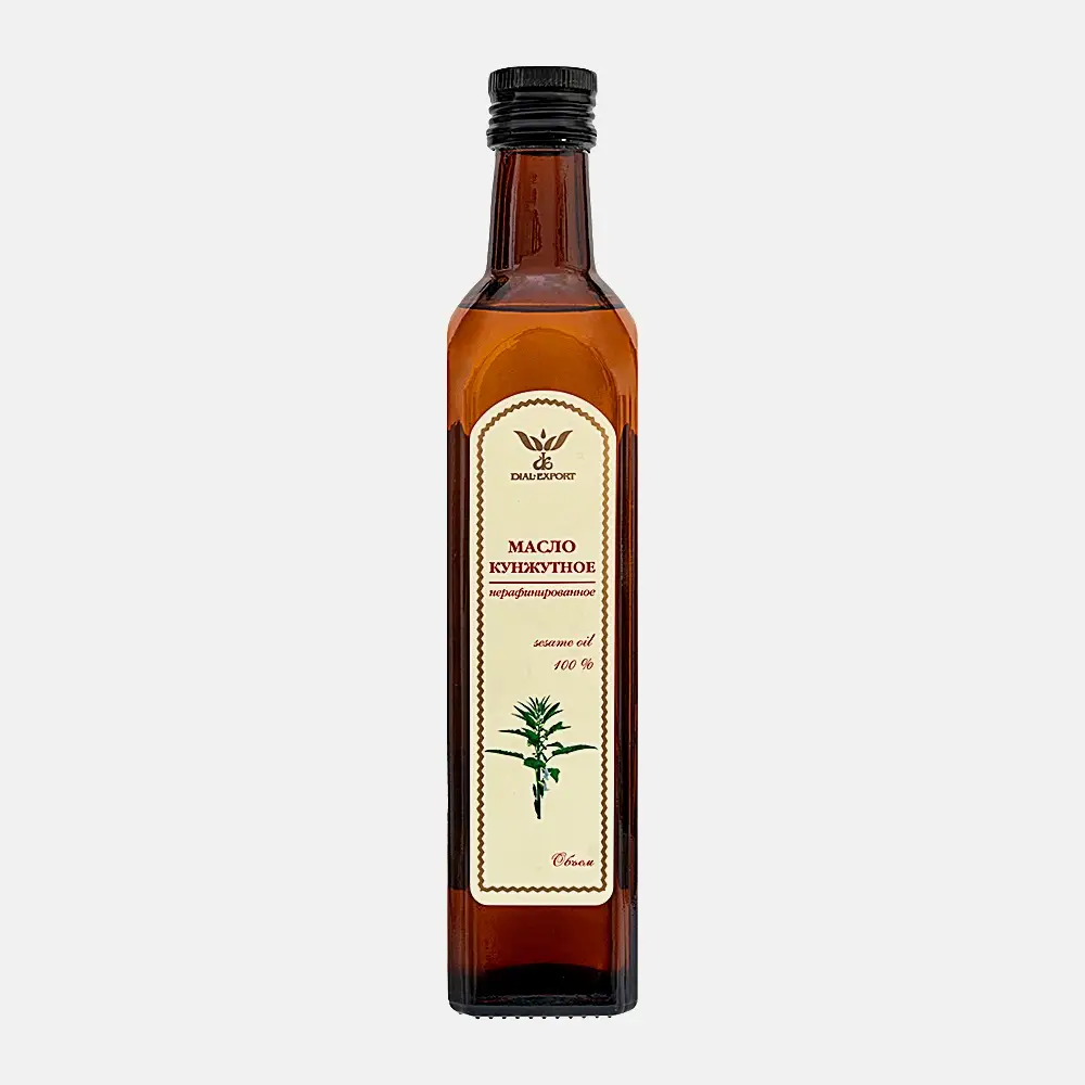 Изображение товара Масло кунжутное Dial-Export нерафинированное 500 мл натуральный продукт
