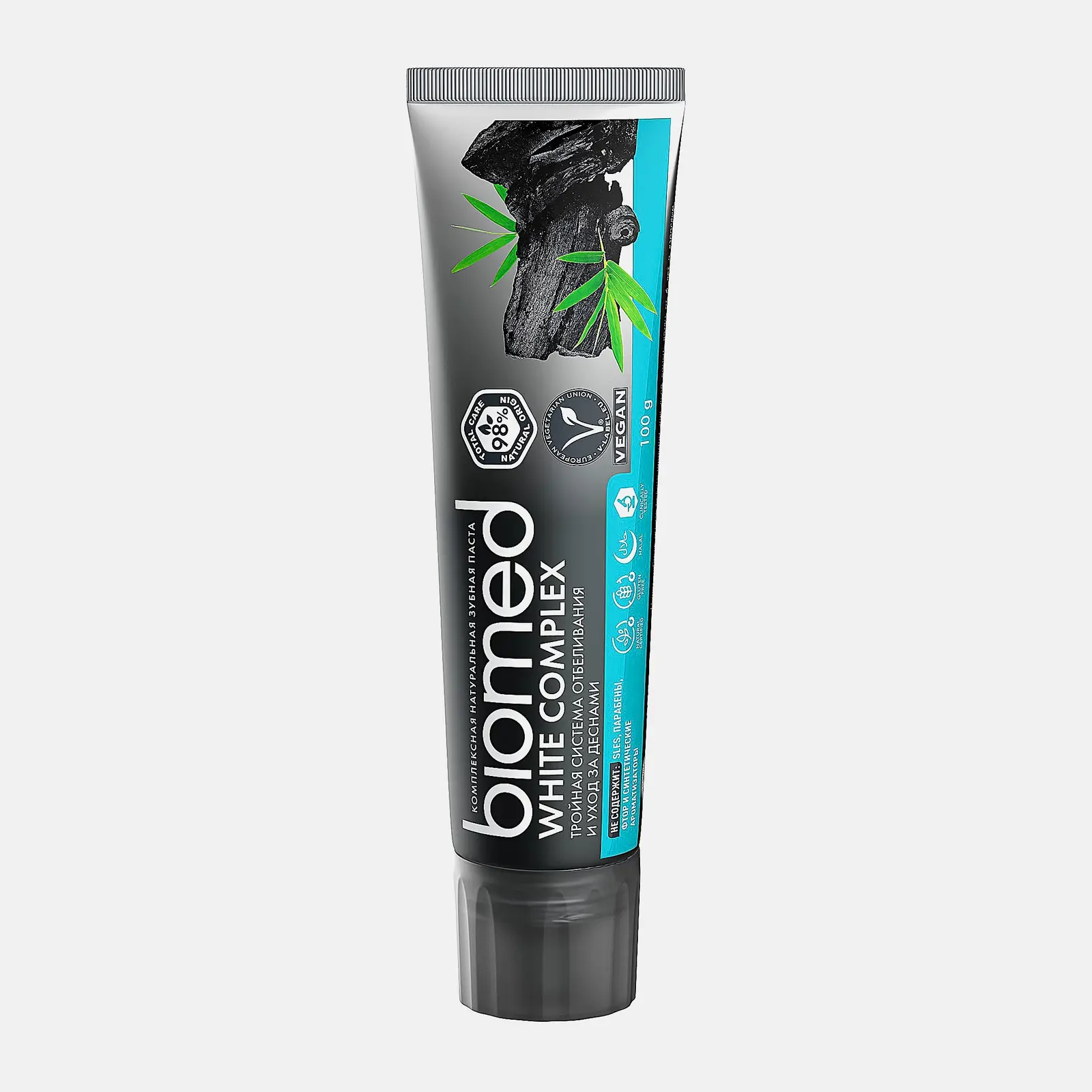Зубная паста Biomed White Complex Антибактериальная отбеливающая 100г
