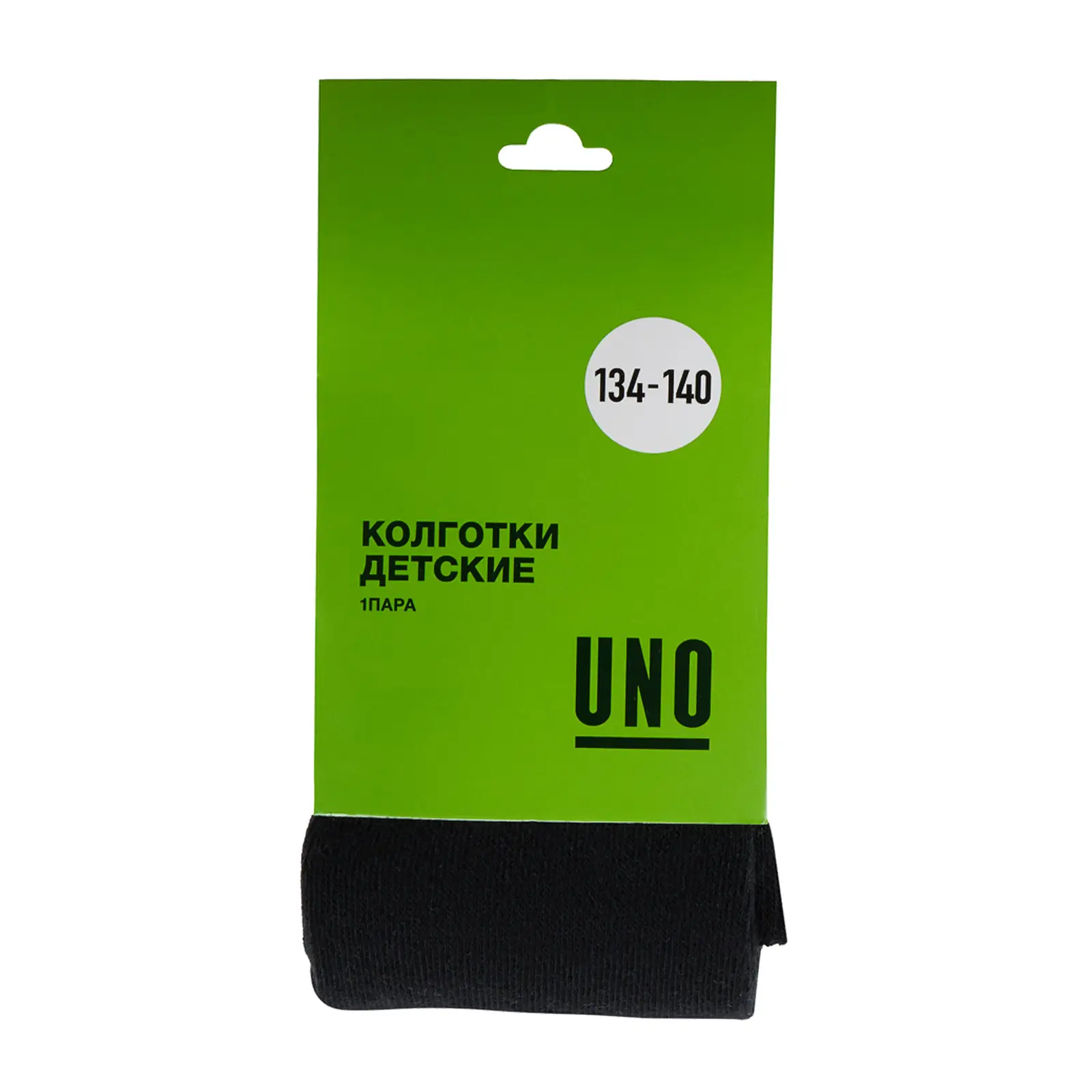 Колготки детские для девочек Uno TG1 черные р.134-140