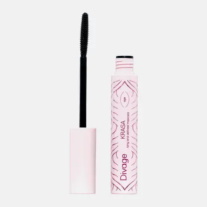 Удлиняющая тушь для ресниц тон 01 Чёрный Divage Krasa Long And Defined Mascara