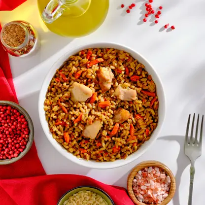 Изображение товара Плов с курицей М Кухня 500г