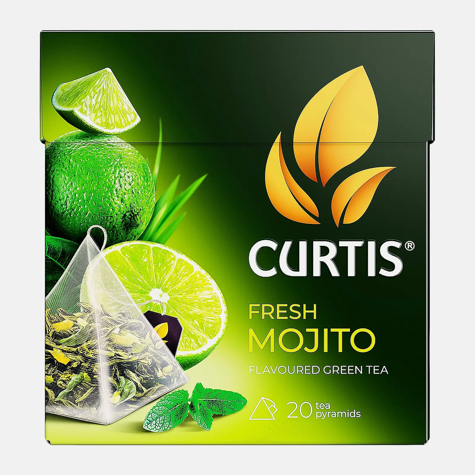 Изображение товара Зеленый чай Curtis Fresh Mojito 20 пакетов