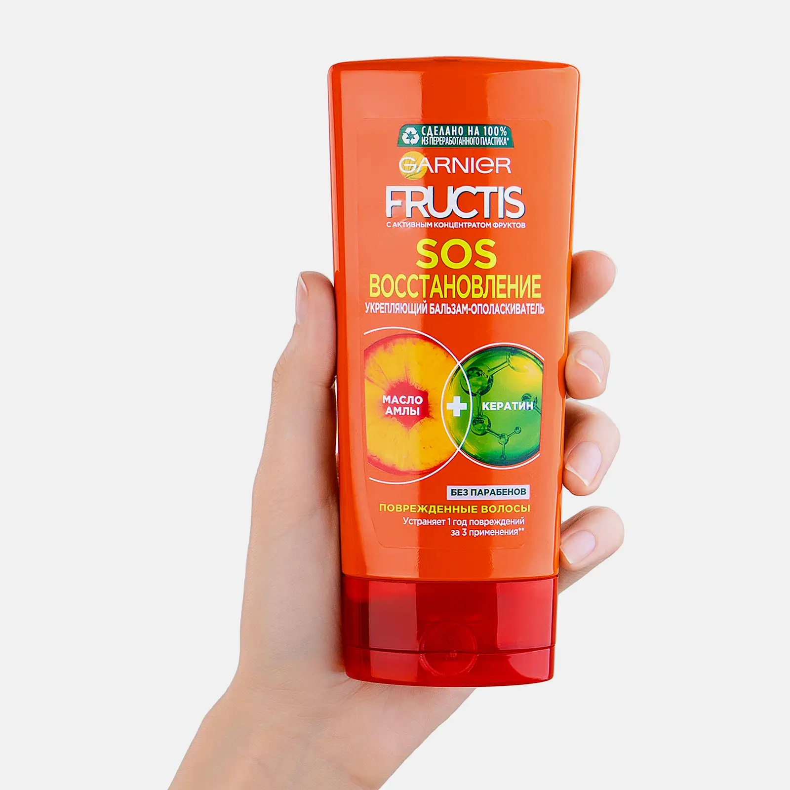 Бальзам для волос Fructis Sos Восстановление 200мл - фото 4 Бальзам для волос Fructis Sos Восстановление 200мл - фото 4