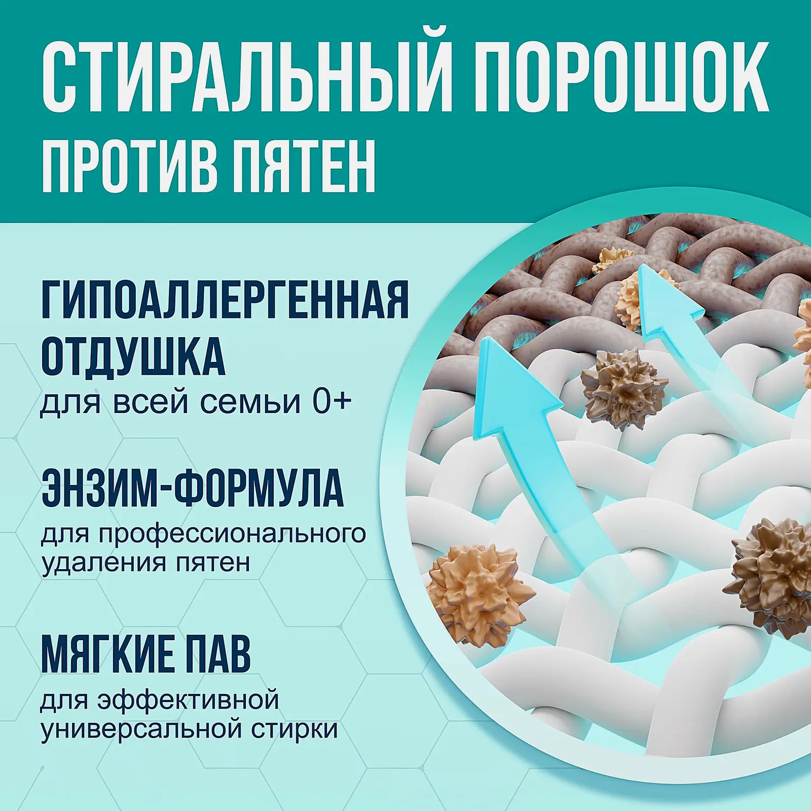 Стиральный порошок Ottaku 5in1 Effect универсальный с пятновыводителем 900г