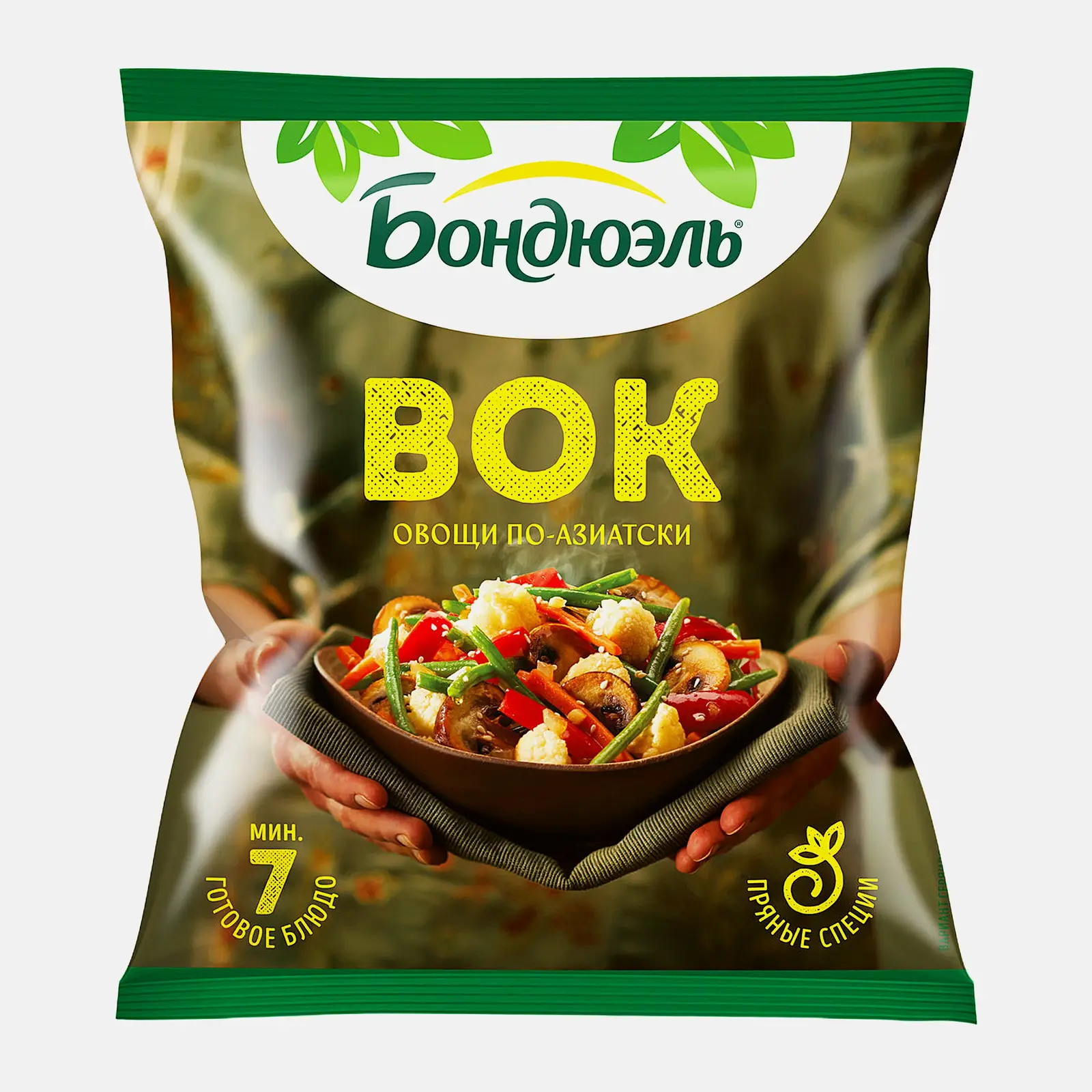 Изображение товара Смесь овощная Bonduelle для жарки ВОК по-азиатски 400г замороженная