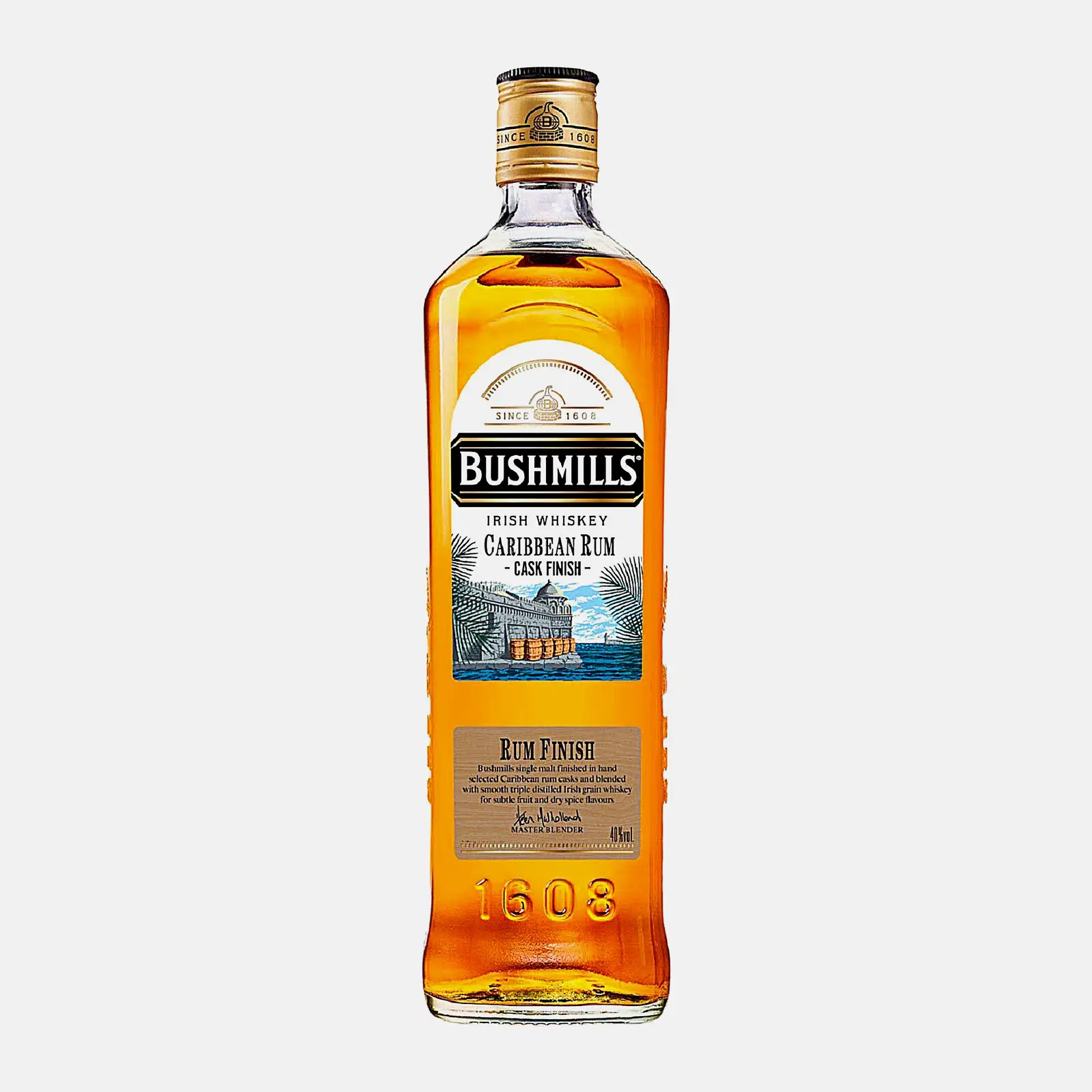 Виски Bushmills Caribbean Rum Cask Finish 40% 700мл
