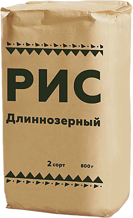 Изображение товара Длиннозерный рис 800 г - рассыпчатый и ароматный продукт