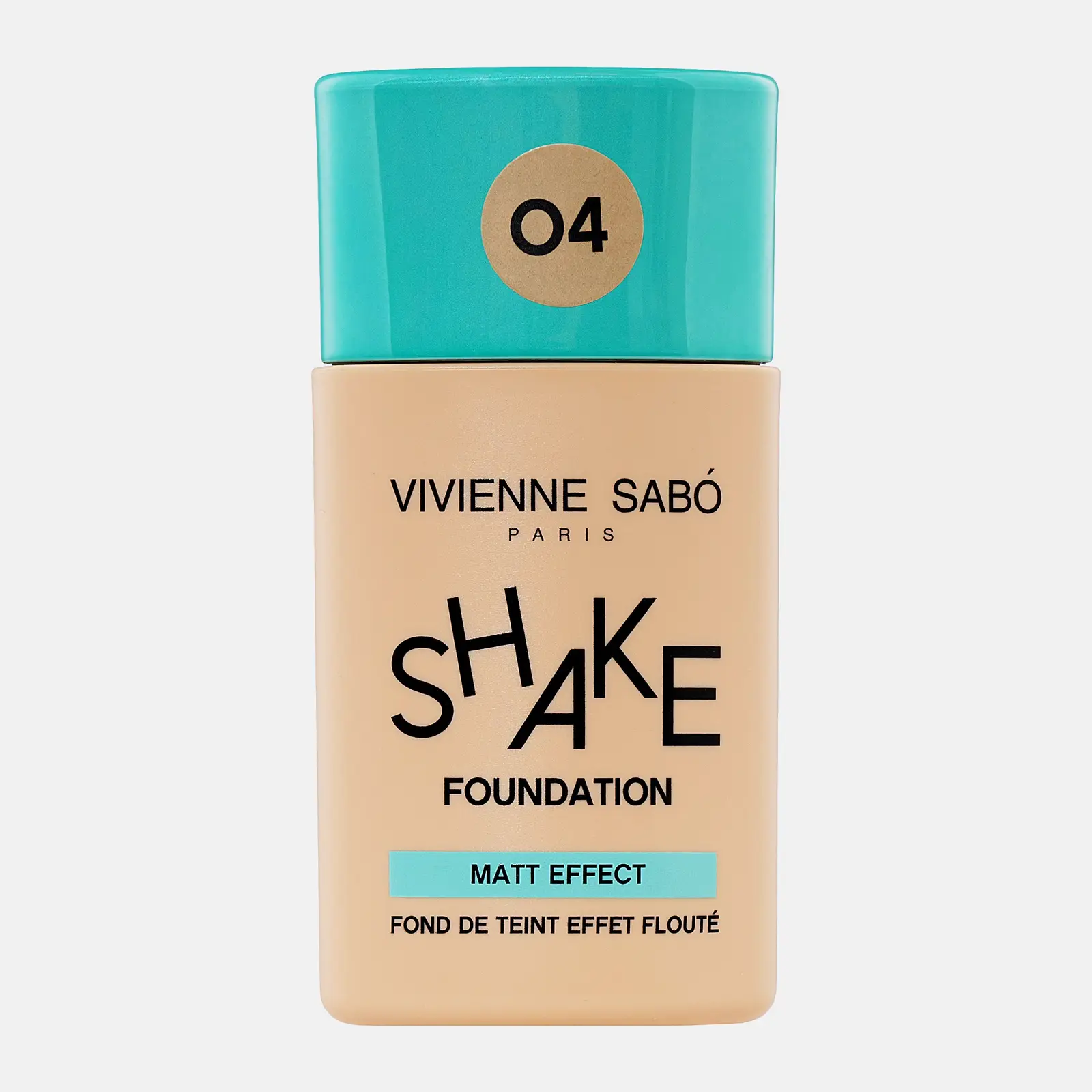 Крем тональный Vivienne Sabo Shakefoundation матовый тон 04