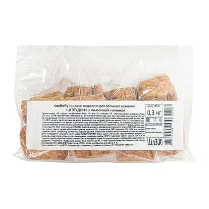 Изображение товара Печенье Штрудич с лимонной начинкой