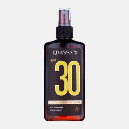 Масло-активатор загара Krassa Tropic Sun SPF30 150мл