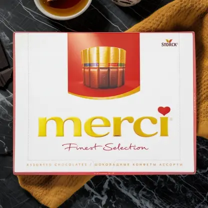Изображение товара Набор конфет Merci Ассорти 8 видов шоколада 250г