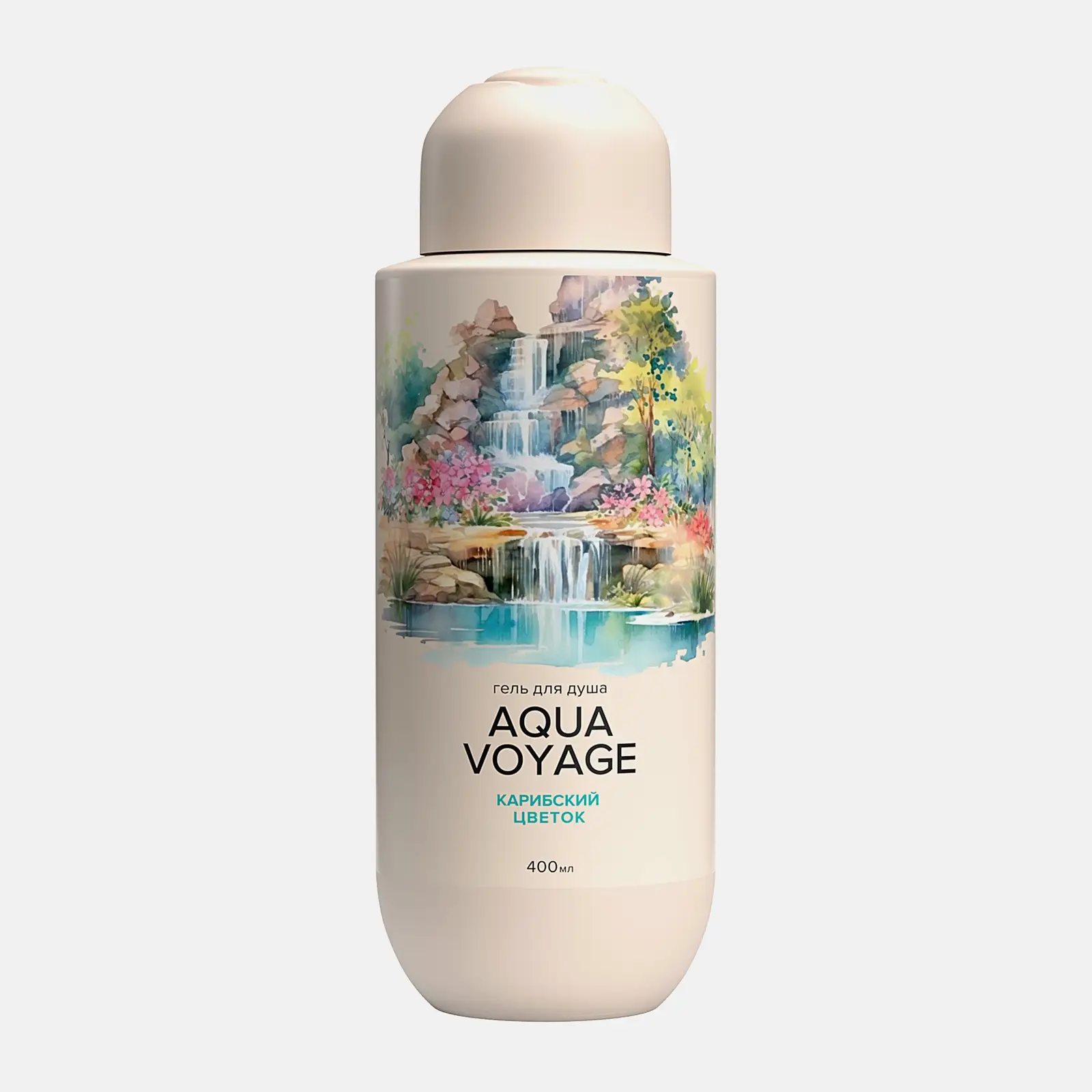 Гель для душа Карибский цветок/Шотландское нагорье Aqua Voyage 400мл в ассортименте