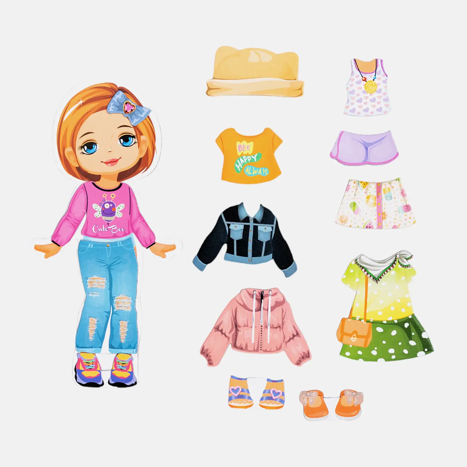 Игра магнитная Десятое королевство Одевашки мини в ассортименте