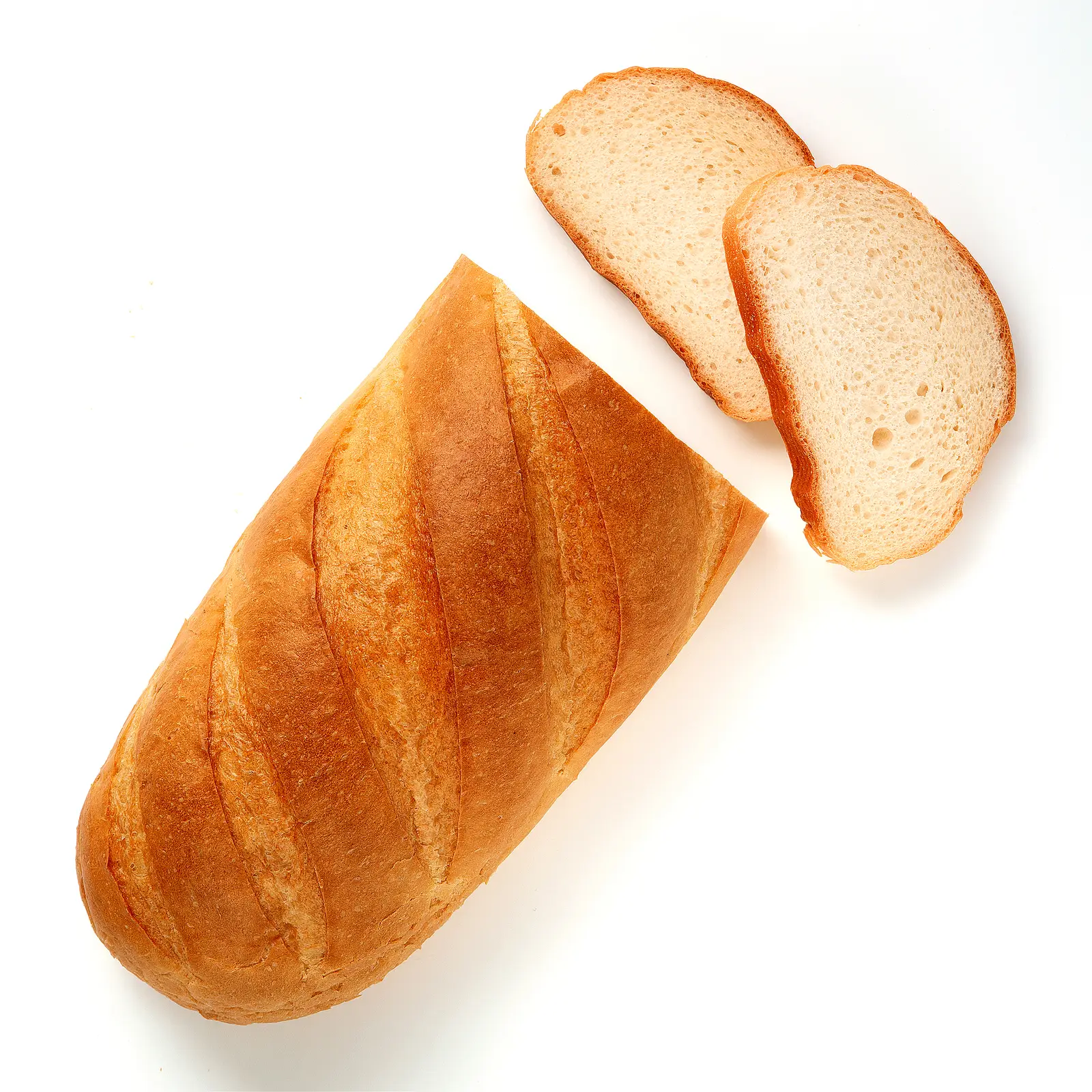 Изображение товара Батон Нарезной из пшеничной муки Хлебозавод №28 400г