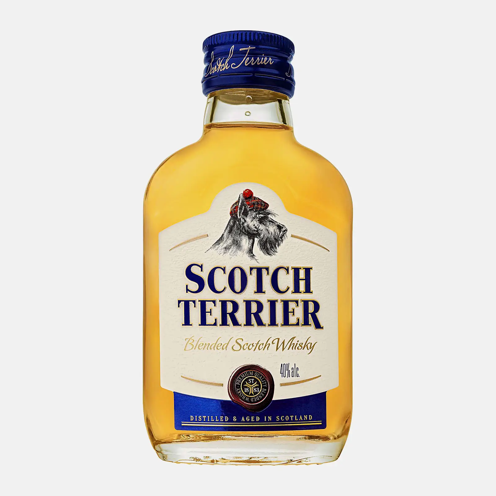 Изображение товара Виски Scotch Terrier купажированный 40% 100мл - качественный напиток из России