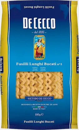 Макароны De Cecco Фусилли Лунги Букати 500г