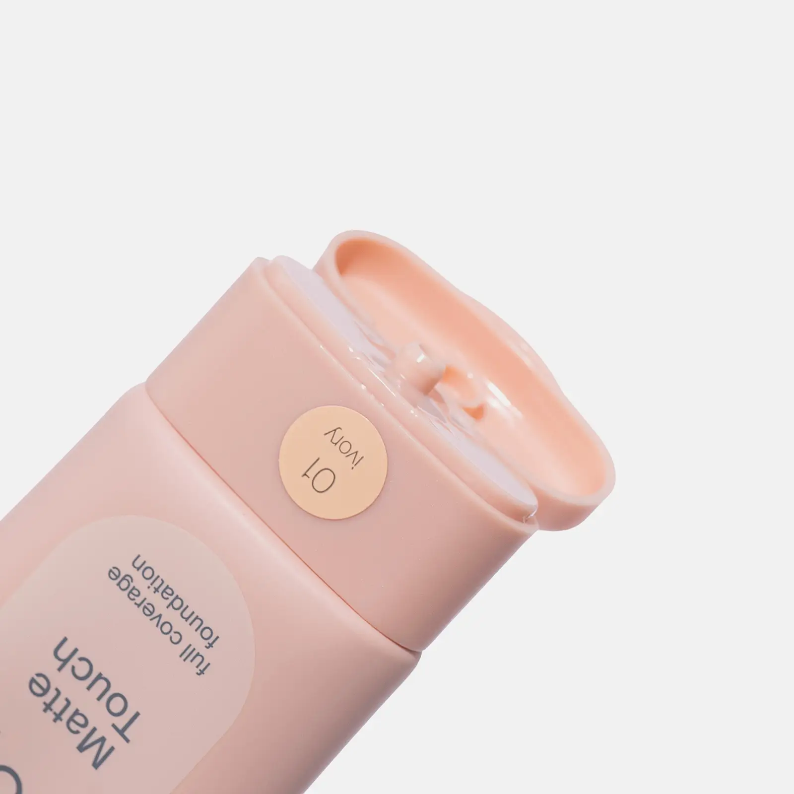 Тональный крем для лица тон 01 Слоновая кость Divage Matte Touch Foundation - фото 4