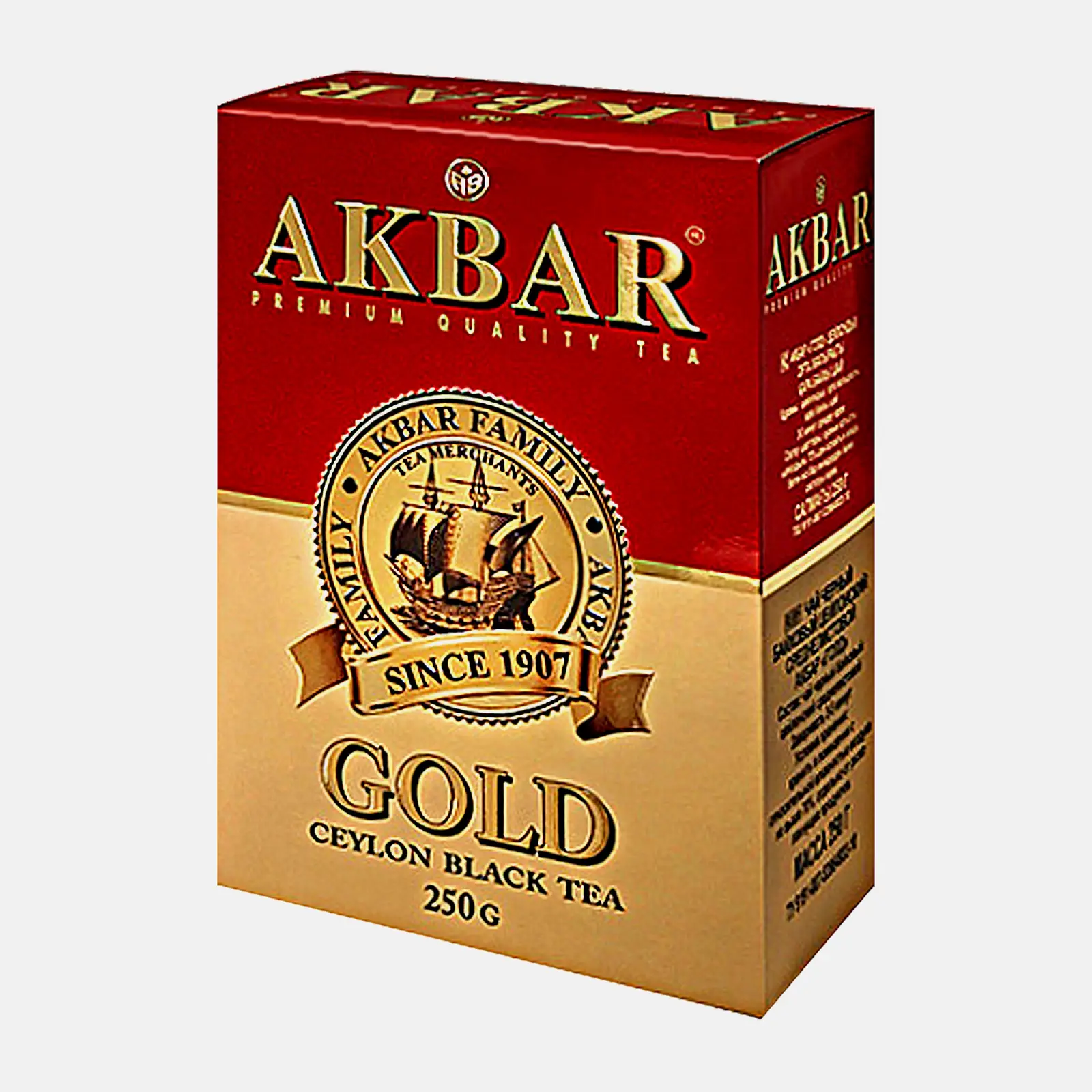 Чай черный Akbar Gold 250г