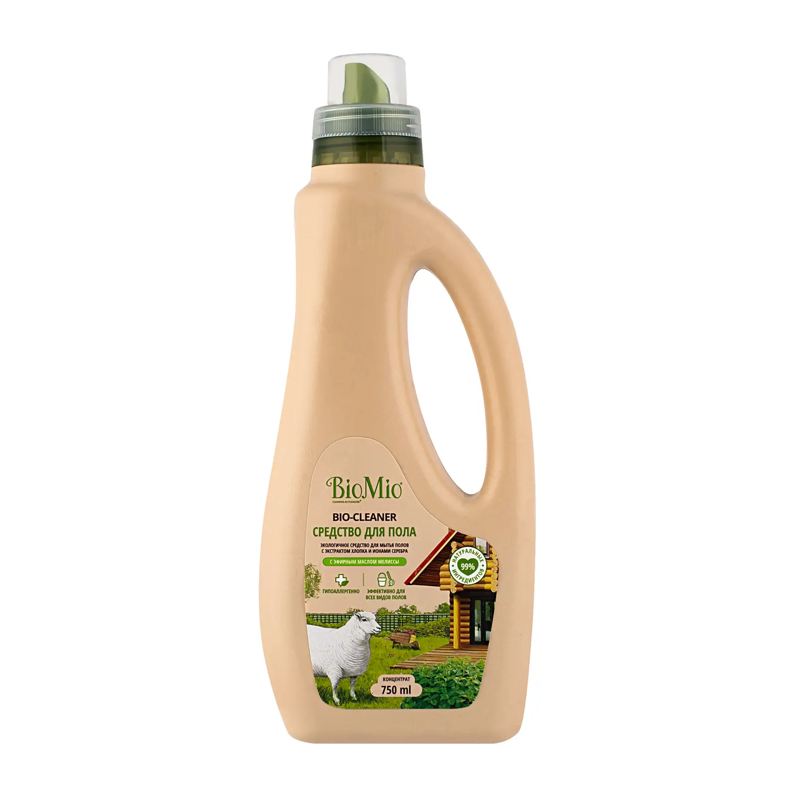 Средство для мытья пола Biomio Bio-Cleaner Мелиса 750мл