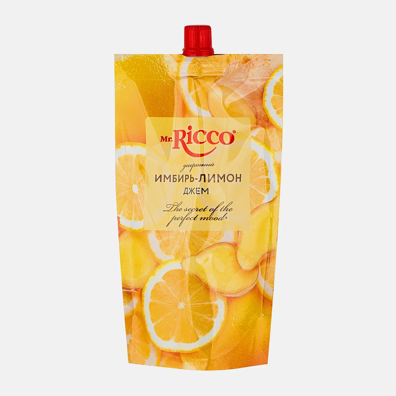 Изображение товара Джем Mr. Ricco Имбирь-лимон 300г - фруктовое варенье с имбирем и лимоном