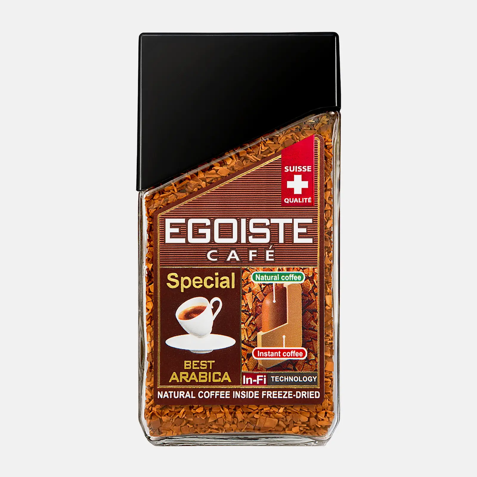 Кофе растворимый Egoiste Special сублимированный 100г