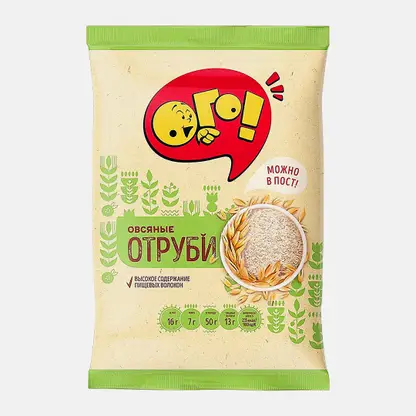 Отруби Овсяные сыпучие Ого! 150г