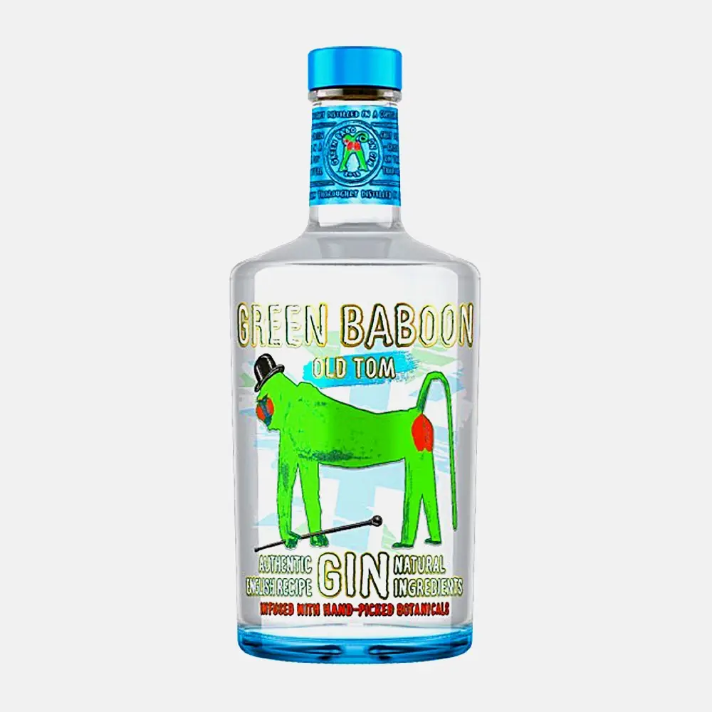 Изображение товара Джин Green Baboon Old Tom 40% 500мл натуральный ароматный напиток