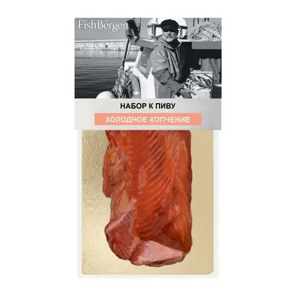 Изображение товара Набор к пиву Fishbergen форель холодного копчения 150г