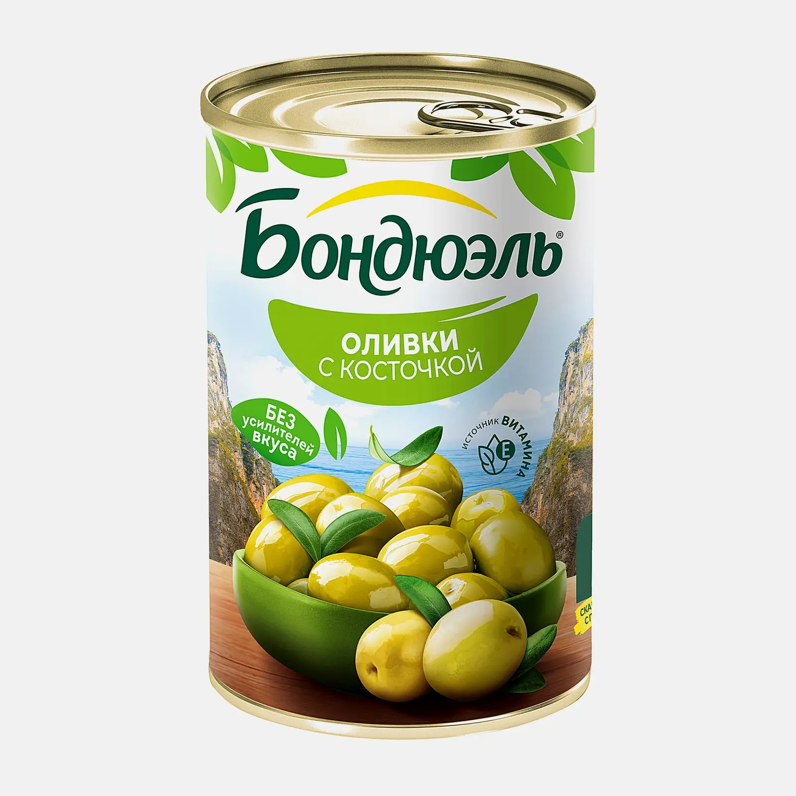 Изображение товара Оливки с косточкой Bonduelle 300г