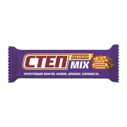 Изображение товара Конфета вафельная глазированная Степ Mix 40г