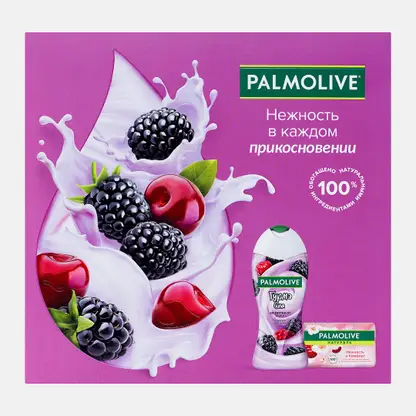 Подарочный набор Palmolive Гель для душа 250мл + Мыло Гурмэ 90г в ассортименте