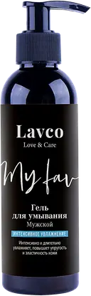 Гель для умывания Lavco мужской интенсивно увлажняющий 200мл
