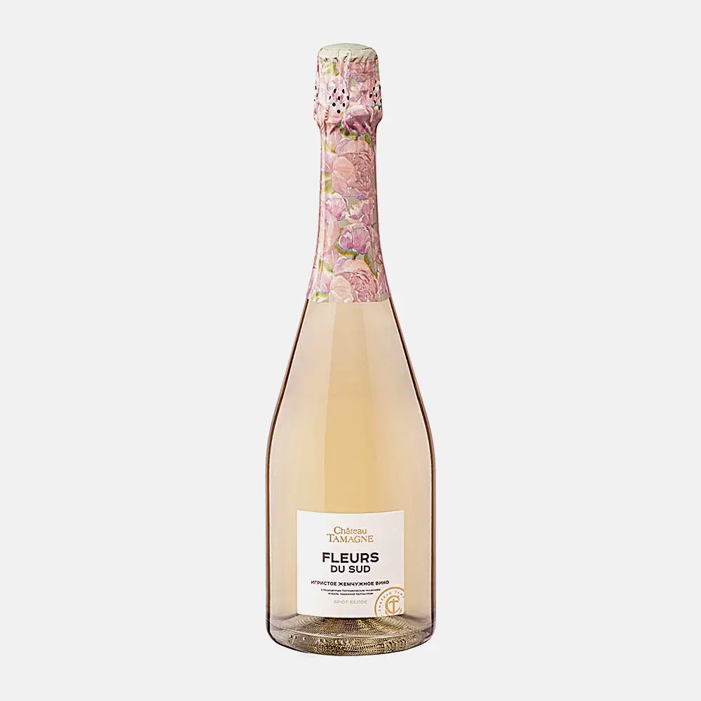 Вино игристое Fleurs du Sud белое брют 11% 750мл