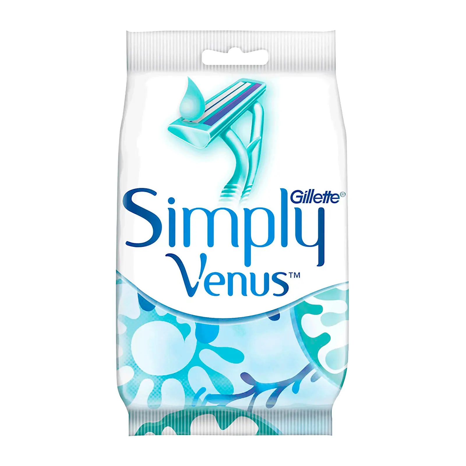 Одноразовый бритвенный станок Gillette Venus Simply 2 женская 2шт