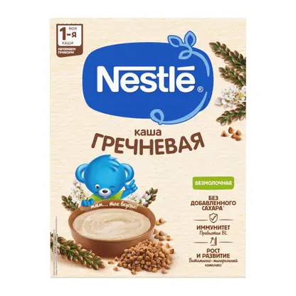 Изображение товара Каша Nestle Гречневая безмолочная 200г