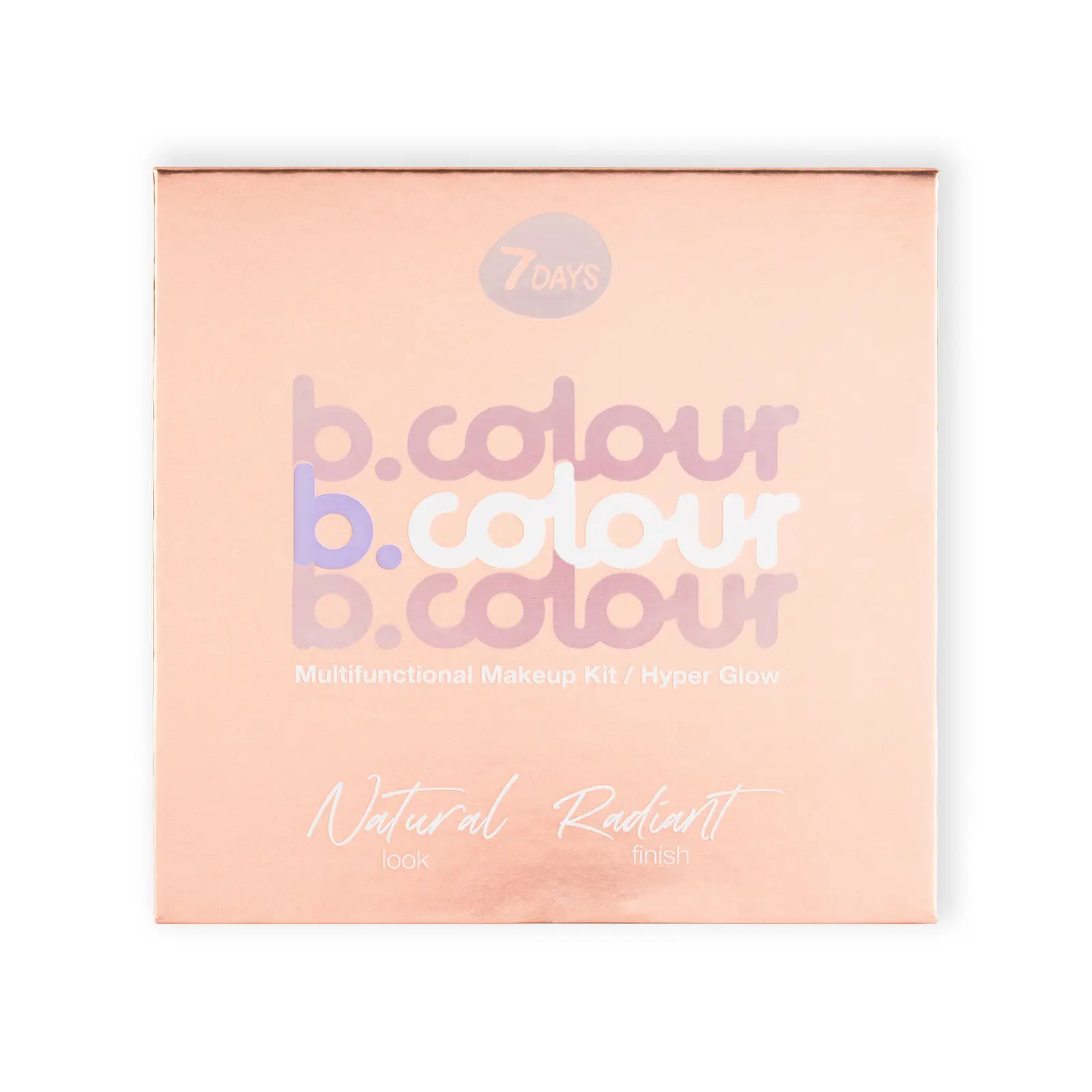 Палетка для лица 7 Days B.Colour Hyper Glow 