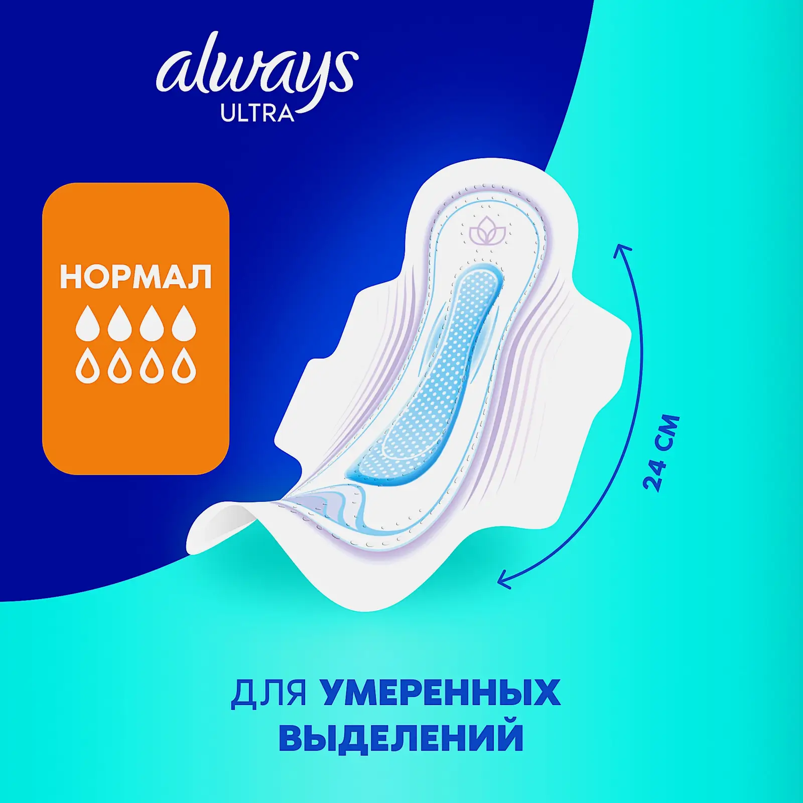 Прокладки Always Ultra Normal/Light 10шт в ассортименте