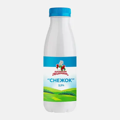 Снежок Кубанский молочник 2.5% 450мл