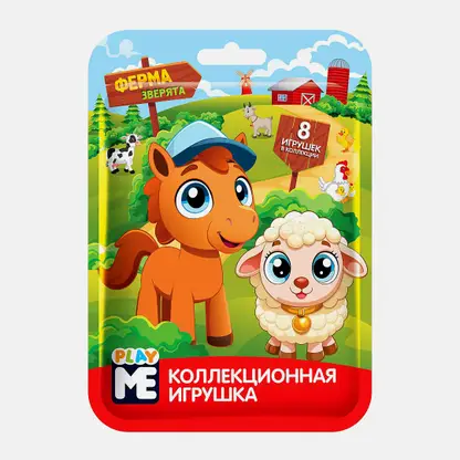 Игрушка Ферма Зверята Конфитрейд Play Me в ассортименте