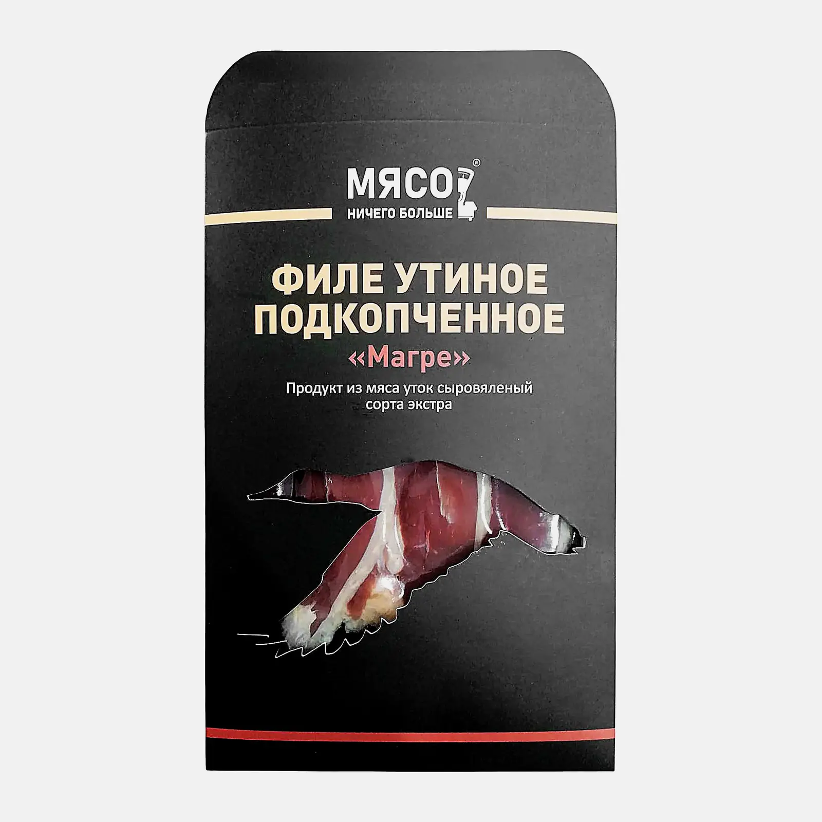Филе утиное подкопченное Магре нарезка Мясо Ничего Больше 70г