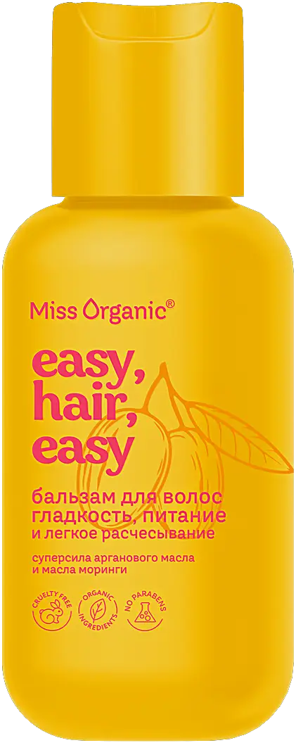 Бальзам для волос Miss Organic питание 90мл