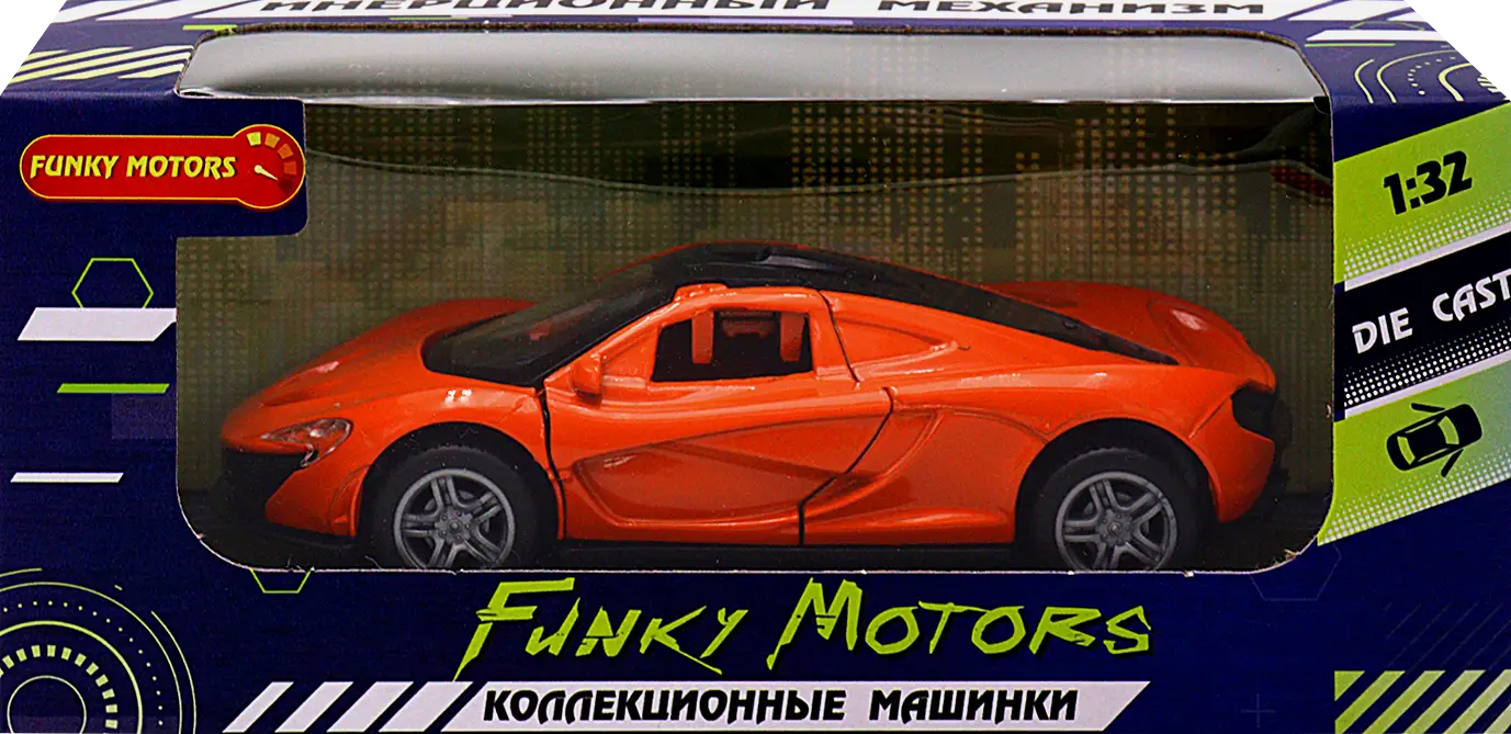 Игрушка Funky Toys Машинка инерционная металл 1:32 в ассортименте