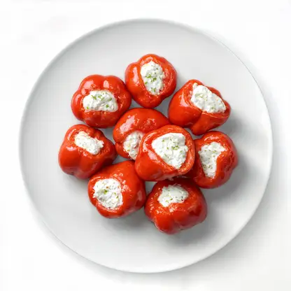 Изображение товара Антипасти перец кардоула с мягким сыром 260г вкусная итальянская закуска