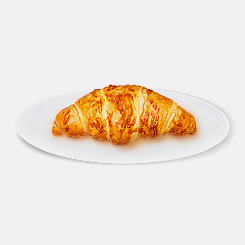 Изображение товара Круассан с сыром 100 г - свежая выпечка для завтрака и перекуса